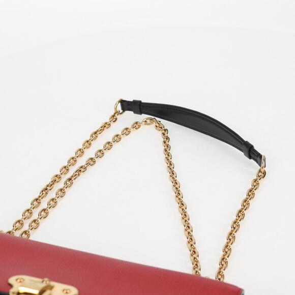 LOUIS VUITTON Monogram Sun Placide Shoulder Bag Red M43713 - Picture 8 of 16